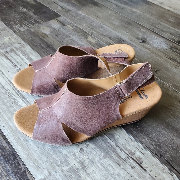 clarks platform shoes